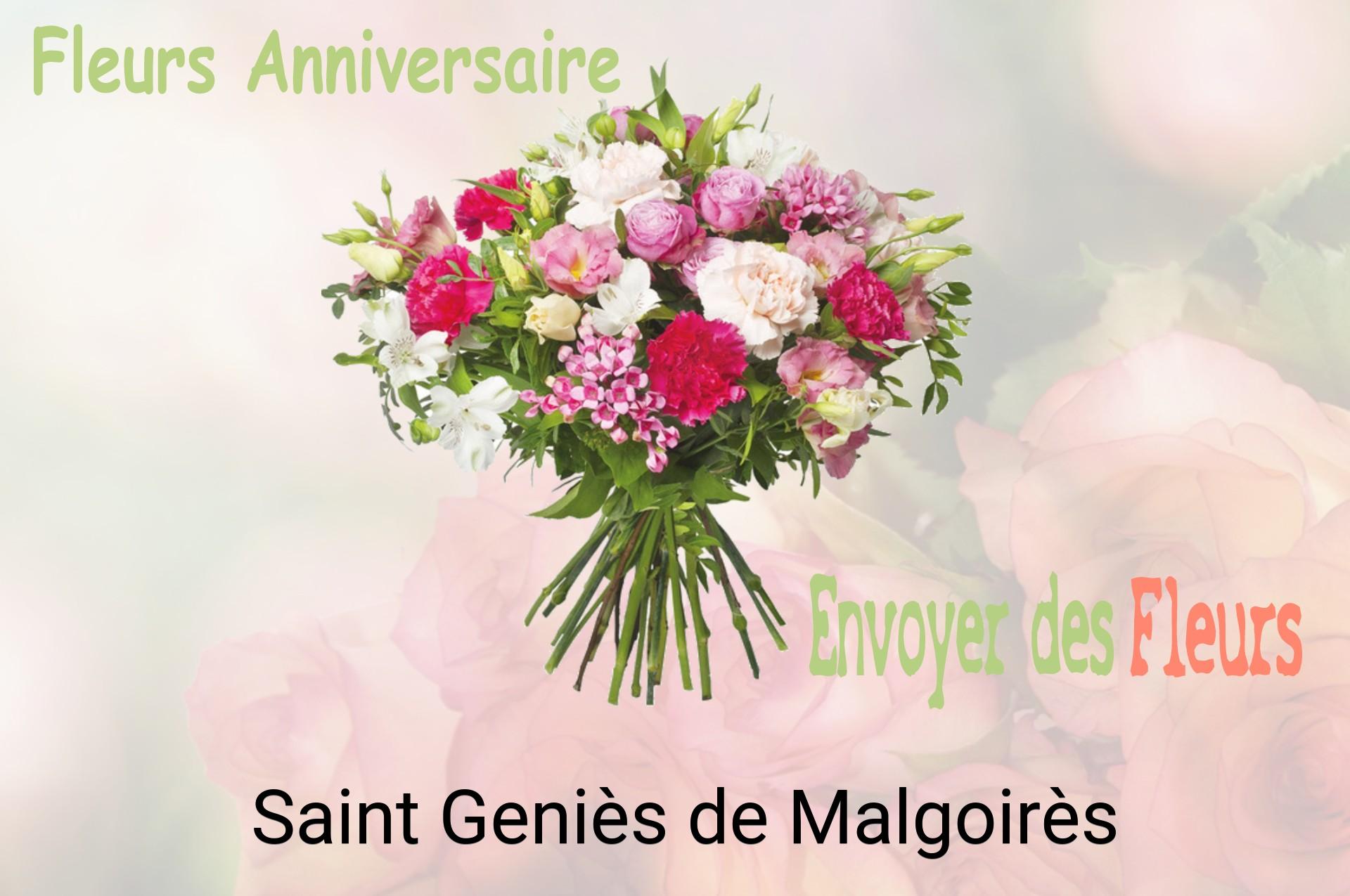 Bouquet de fleurs d’anniversaire livré à Saint-Geniès-de-Malgoirès